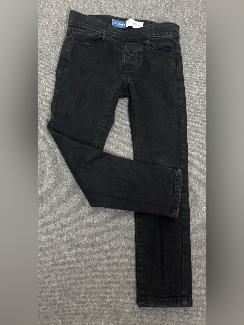 Old Navy | Girls Skinny Jeans | Black Denim | Size Small (6-7)